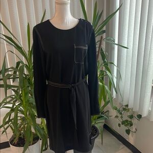 NWT TOMMY HILFIGER Elegant Black Dress SIZE M